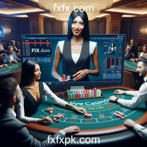 A Experiência Imersiva do Cassino Ao Vivo no fxfx com
